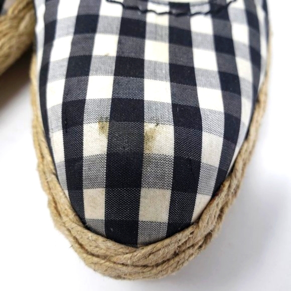 Stuart Weitzman Gingham Espadrille Slingback - Picture 6 of 14